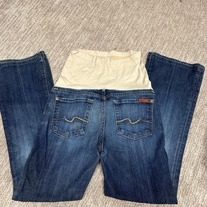 7 for all mankind maternity jeans